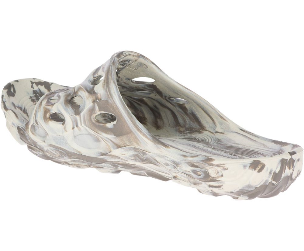 Sandálias Homem - Merrell Hydro Moc Slide - Cinzentas - JXH947601